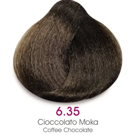 TMT Milano Art Collection Crema Colorante Luminacolor 6.35 Rubio Oscuro Chocolate Moka 100ml - 1